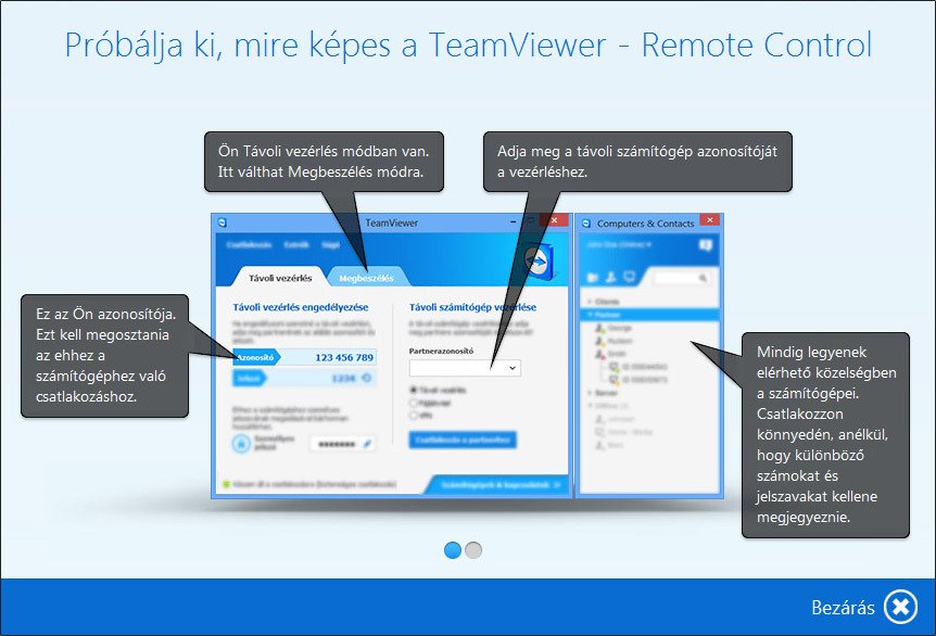 TeamViewer telepítés